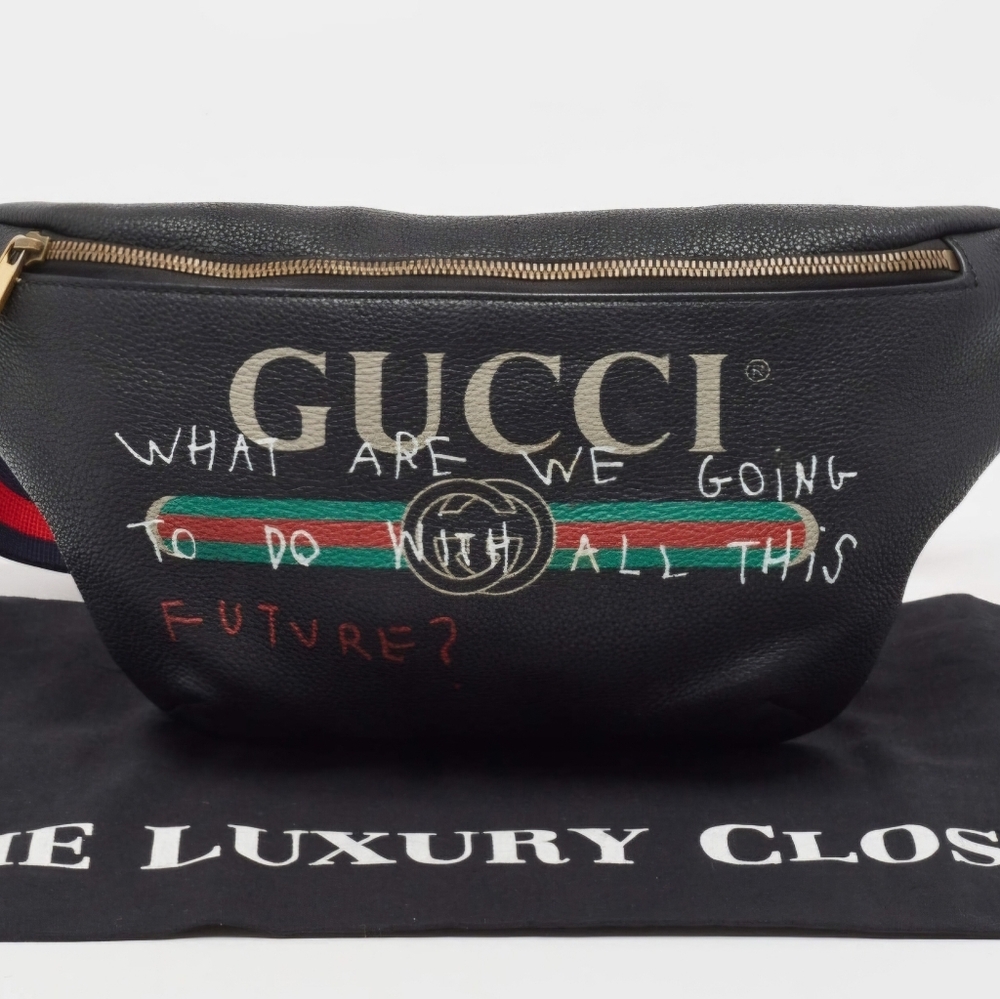 BRAND NEW! NEVER USED,GUCCI COCO CAPTAIN LOGO VINTAGE LIMITED EDITION BELT BAG!!